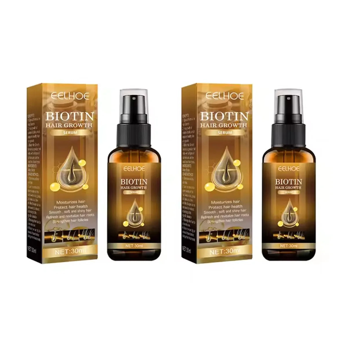 Suero Anticaída y Crecimiento con Biotina (Spray)