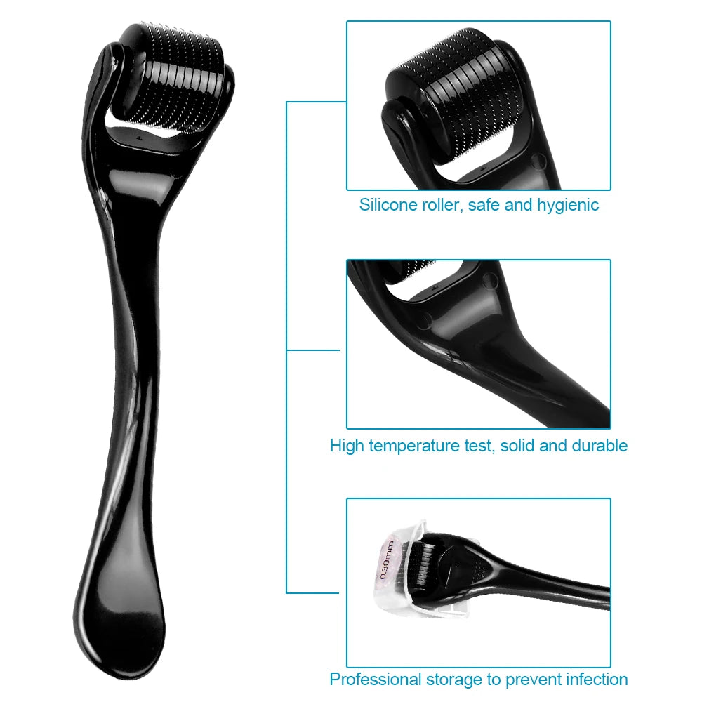 Dermaroller Rodillo de Mesoterapia Capilar de Titanio DRS 540